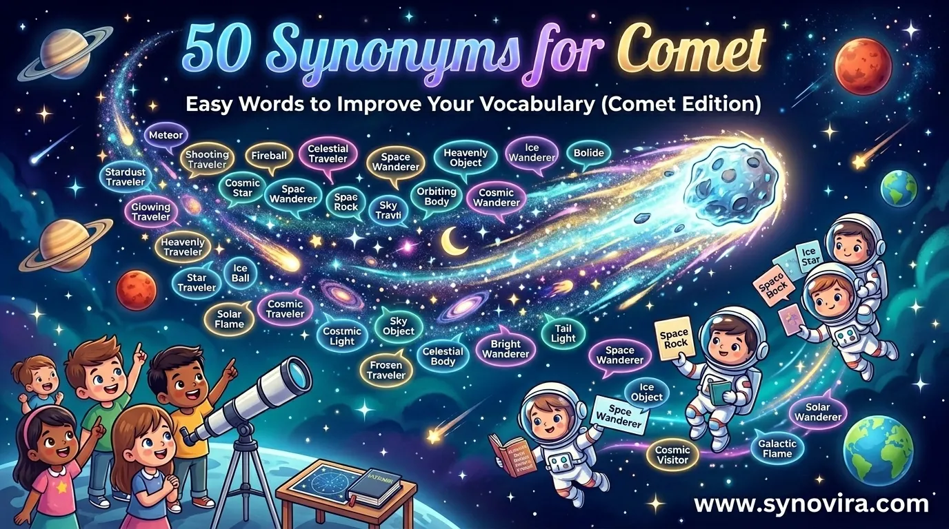synonyms for comet