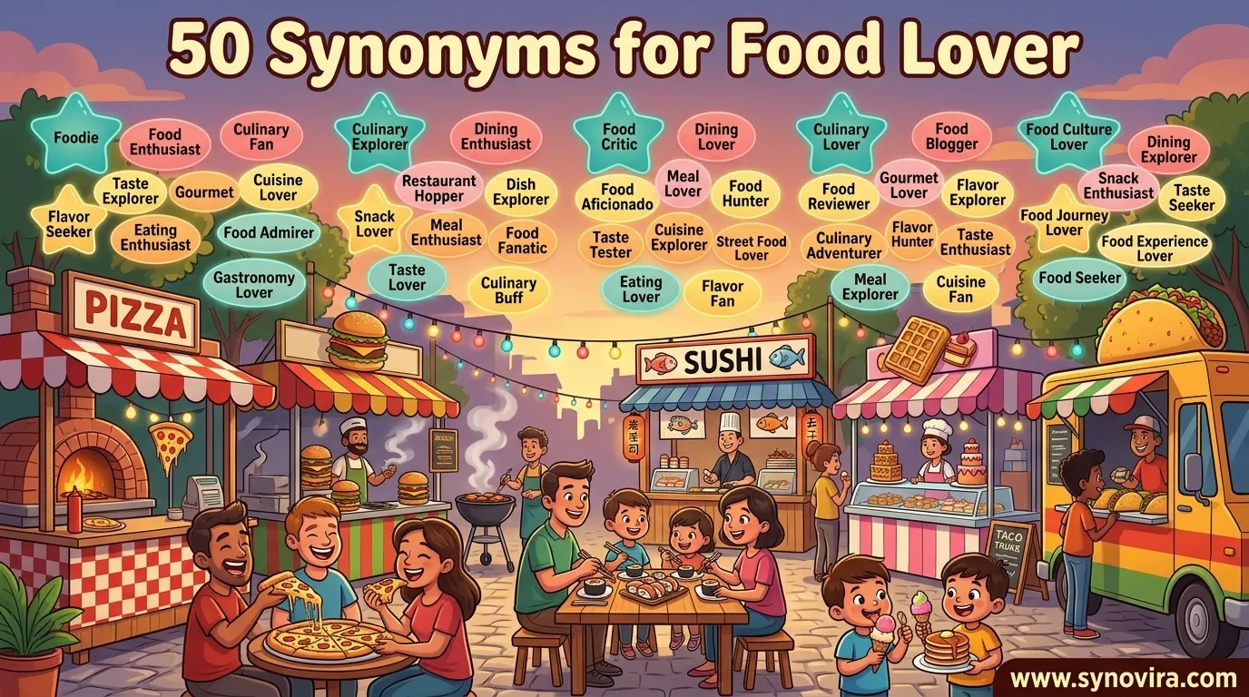 synonyms for food