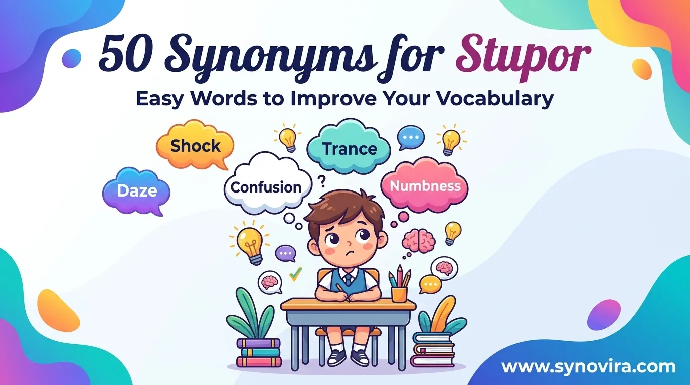 synonyms for stupor