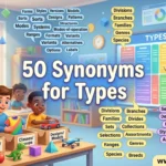 synonyms for types
