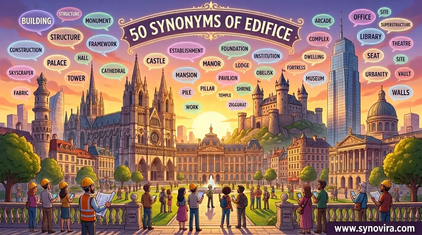 synonyms of edifice