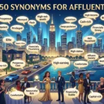 synonyms for affluent