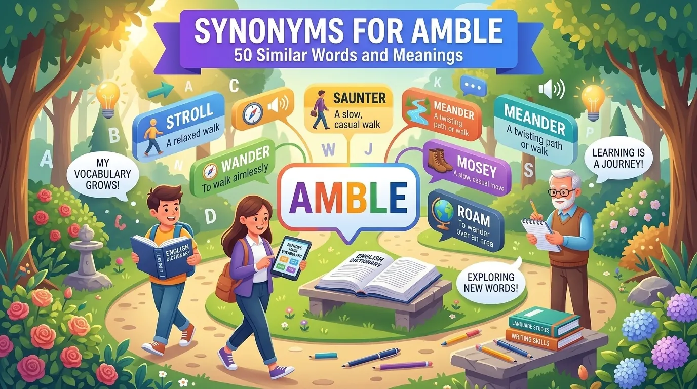 synonyms-for-amble