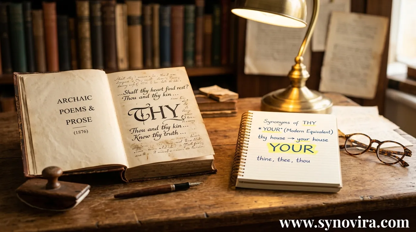 synonyms of thy