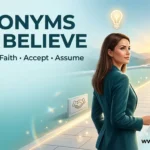 synonyms for believe