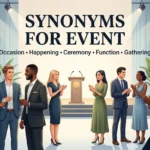 synonyms for event